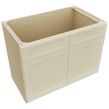 Fabuwood Galaxy Linen SB42 Base Sink Cabinet, Top View