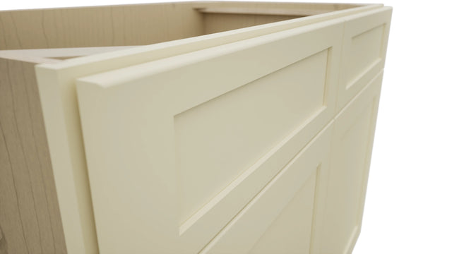 Fabuwood Galaxy Linen SB42 Base Sink Cabinet, Detail View