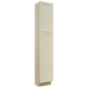 Fabuwood Galaxy Linen TP151284 Tall Pantry Cabinet, Front View