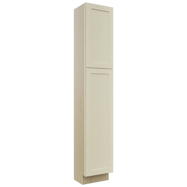 Fabuwood Galaxy Linen TP151284 Tall Pantry Cabinet, Front View