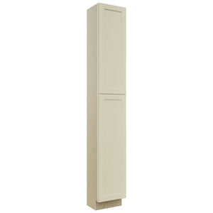 Fabuwood Galaxy Linen TP151296 Tall Pantry Cabinet, Front View