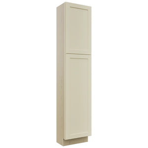Fabuwood Galaxy Linen TP181284 Tall Pantry Cabinet, Front View