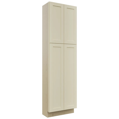 Fabuwood Galaxy Linen TP241284 Tall Pantry Cabinet, Front View