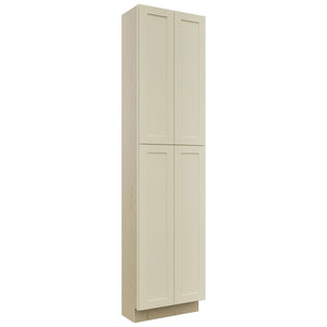 Fabuwood Galaxy Linen TP241296 Tall Pantry Cabinet, Front View