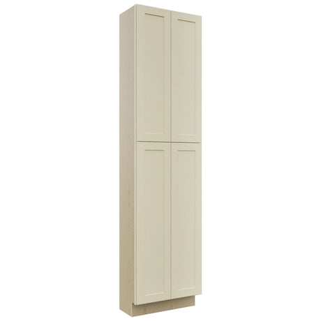 Fabuwood Galaxy Linen TP241296 Tall Pantry Cabinet, Front View