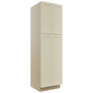 Fabuwood Galaxy Linen TP242484 Tall Pantry Cabinet, Front View