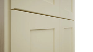 Fabuwood Galaxy Linen TP242484 Tall Pantry Cabinet, Detail View