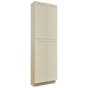 Fabuwood Galaxy Linen TP301296 Tall Pantry Cabinet, Front View