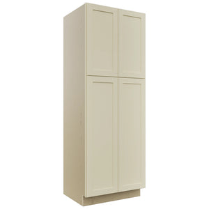 Fabuwood Galaxy Linen TP302484 Tall Pantry Cabinet, Front View