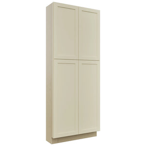 Fabuwood Galaxy Linen TP361290 Tall Pantry Cabinet, Front View