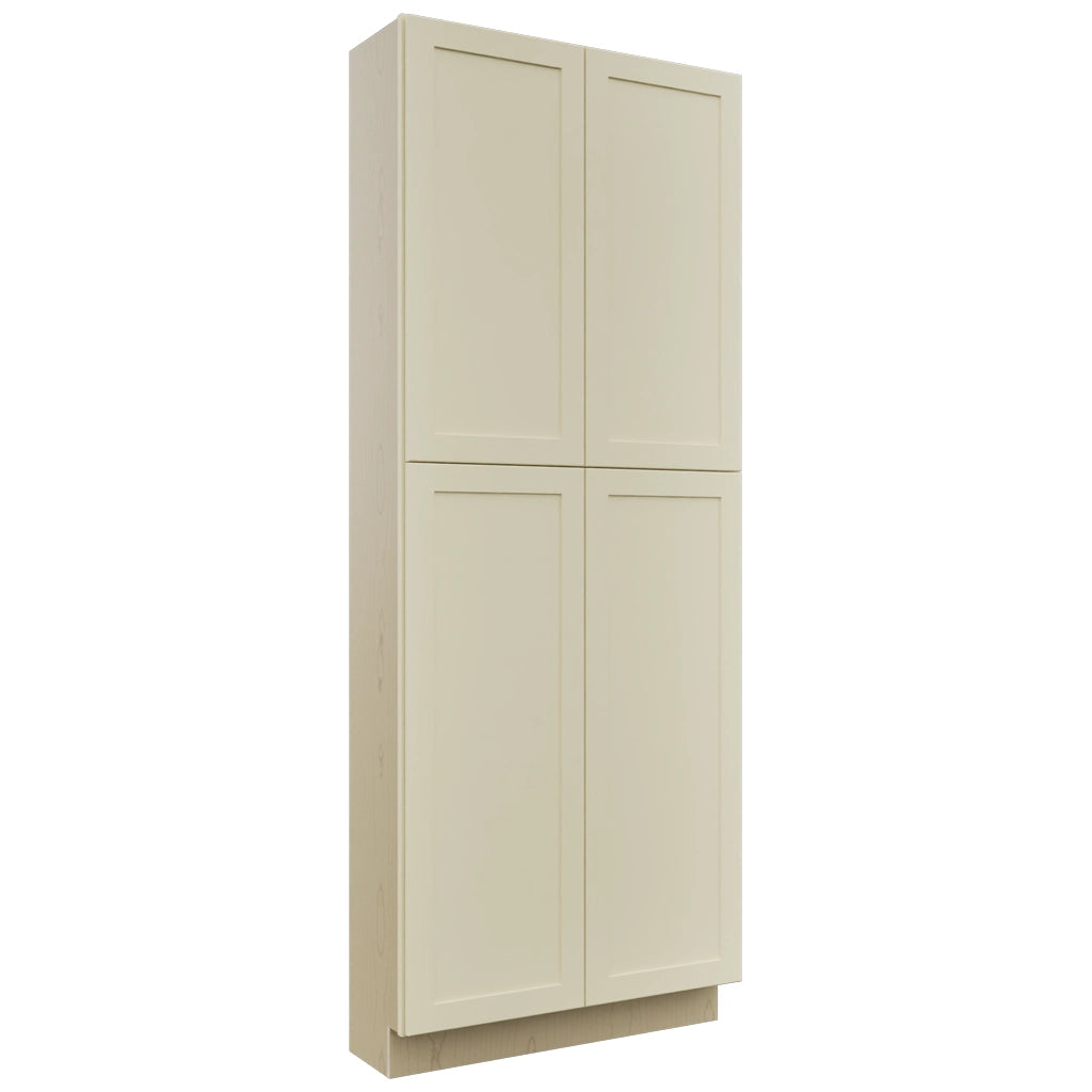 Fabuwood Galaxy Linen TP361293 Tall Pantry Cabinet, Front View