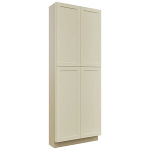 Fabuwood Galaxy Linen TP361296 Tall Pantry Cabinet, Front View
