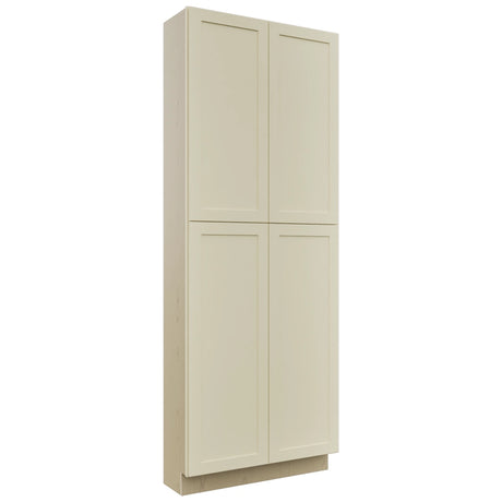 Fabuwood Galaxy Linen TP361296 Tall Pantry Cabinet, Front View