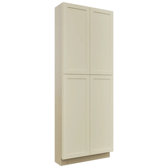 Fabuwood Galaxy Linen TP361296 Tall Pantry Cabinet, Front View
