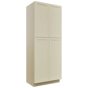 Fabuwood Galaxy Linen TP362493 Tall Pantry Cabinet, Front View