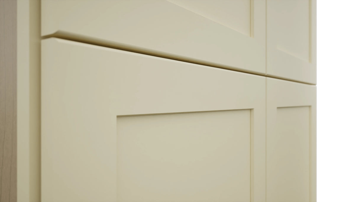 Fabuwood Galaxy Linen TP362493 Tall Pantry Cabinet, Detail View