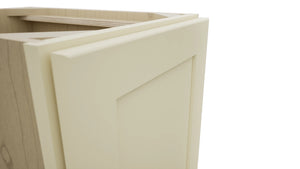 Fabuwood Galaxy Linen VB15FD Vanity Base Full Height Cabinet, Detail View