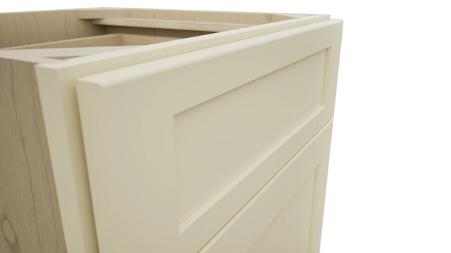 Fabuwood Galaxy Linen VB21-34 Vanity Base Standard Cabinet, Detail View