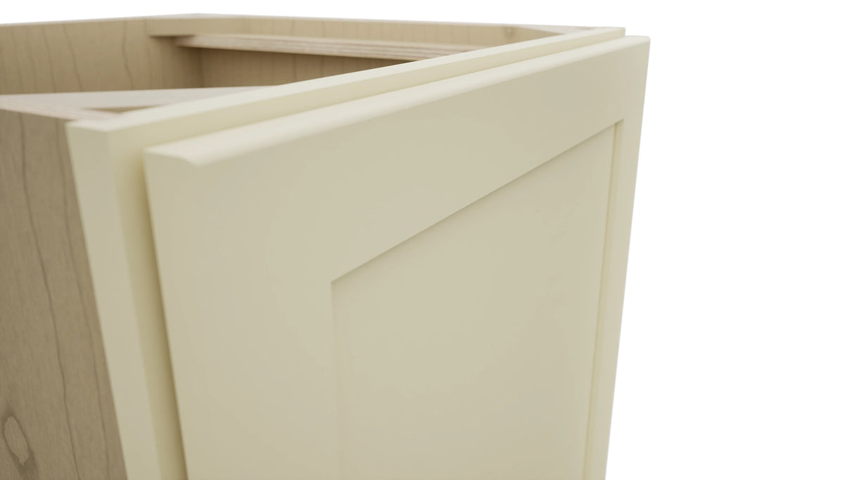 Fabuwood Galaxy Linen VB21FD Vanity Base Full Height Cabinet, Detail View