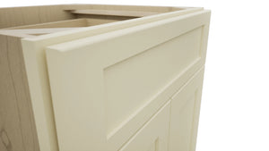 Fabuwood Galaxy Linen VB24-34 Vanity Base Standard Cabinet, Detail View