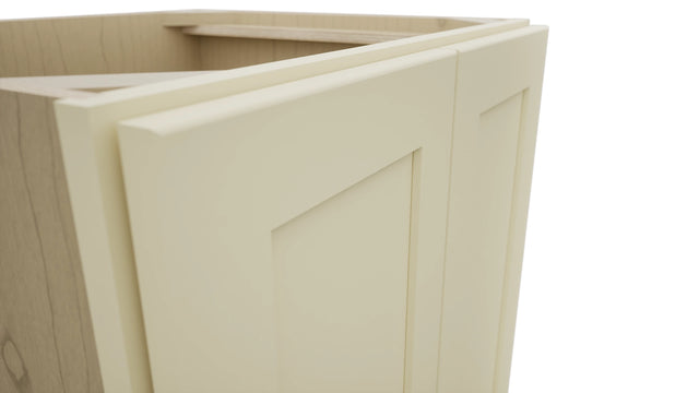 Fabuwood Galaxy Linen VB24FD Vanity Base Full Height Cabinet, Detail View