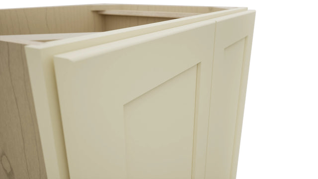 Fabuwood Galaxy Linen VB27FD Vanity Base Full Height Cabinet, Detail View