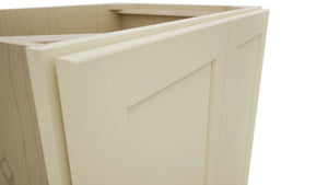 Fabuwood Galaxy Linen VB30FD Vanity Base Full Height Cabinet, Detail View
