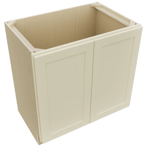 Fabuwood Galaxy Linen VB33FD Vanity Base Standard Cabinet, Top View