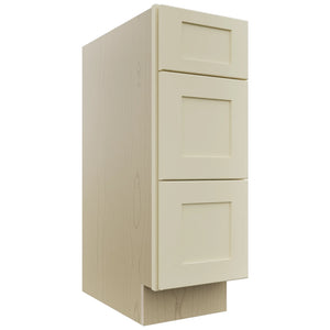 Fabuwood Galaxy Linen VDB12-34 Vanity Drawer Cabinet, Front View