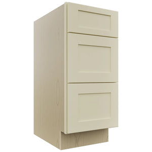Fabuwood Galaxy Linen VDB15-34 Vanity Drawer Cabinet, Front View