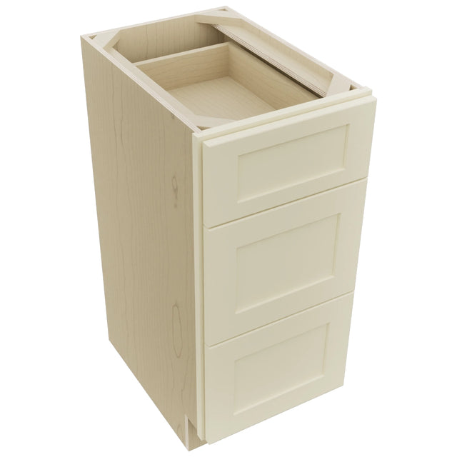 Fabuwood Galaxy Linen VDB15-34 Vanity Drawer Cabinet, Top View