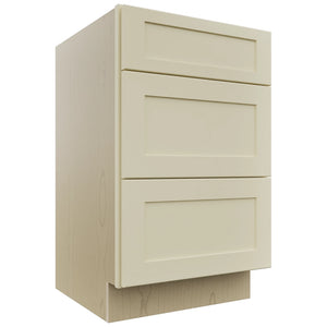 Fabuwood Galaxy Linen VDB21-34 Vanity Drawer Cabinet, Front View