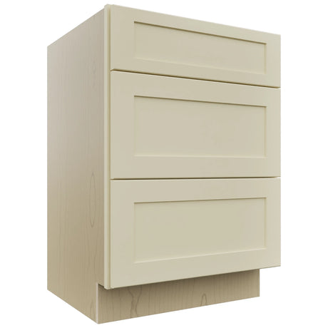 Fabuwood Galaxy Linen VDB24-34 Vanity Drawer Cabinet, Front View