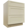 Fabuwood Galaxy Linen VDB27-34 Vanity Drawer Cabinet, Front View