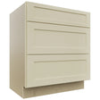 Fabuwood Galaxy Linen VDB30-34 Vanity Drawer Cabinet, Front View