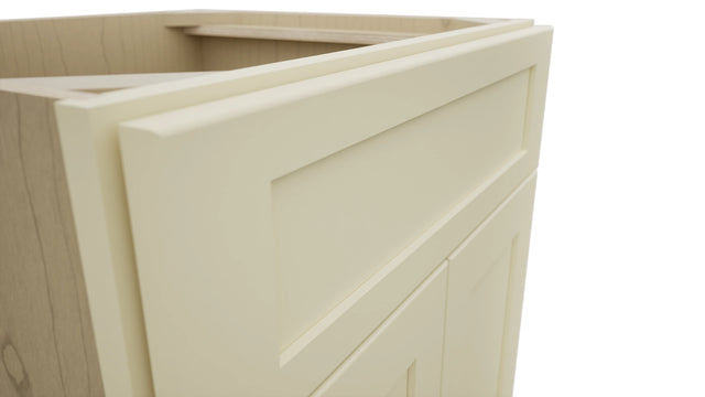 Fabuwood Galaxy Linen VSB24-34 Vanity Sink Cabinet, Detail View