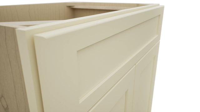 Fabuwood Galaxy Linen VSB30-34 Vanity Sink Cabinet, Detail View