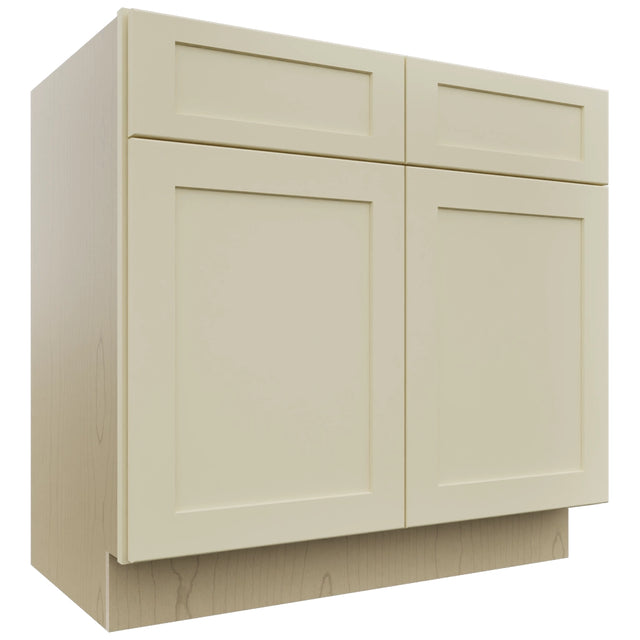 Fabuwood Galaxy Linen VSB36-34 Vanity Sink Cabinet, Front View