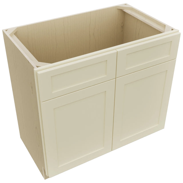Fabuwood Galaxy Linen VSB36-34 Vanity Sink Cabinet, Top View