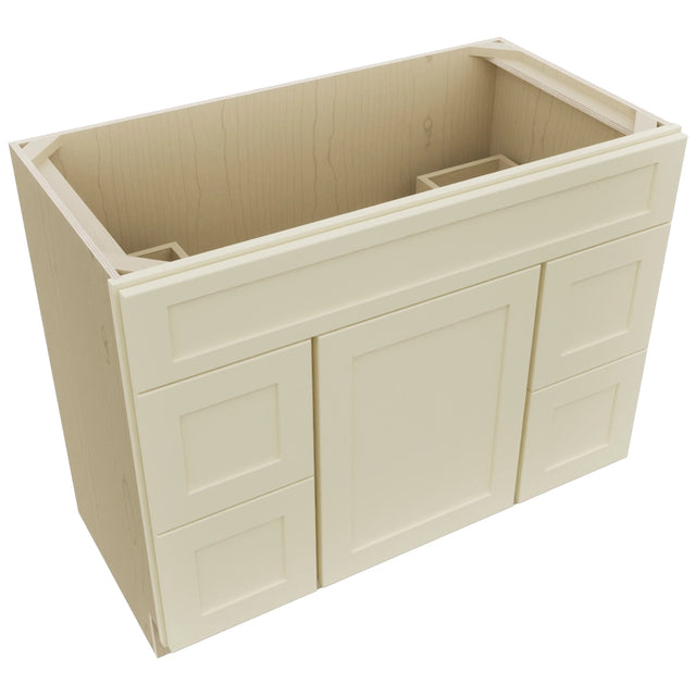 Fabuwood Galaxy Linen VSD30DL Vanity Combo Cabinet, Top View