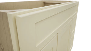 Fabuwood Galaxy Linen VSD30DL Vanity Combo Cabinet, Detail View