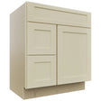 Fabuwood Galaxy Linen VSD36DL Vanity Combo Cabinet, Front View