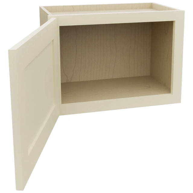 Fabuwood Galaxy Linen W2115 Wall Standard Cabinet, Open View