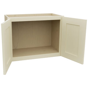 Fabuwood Galaxy Linen W2418 Wall Standard Cabinet, Open View