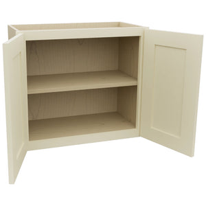 Fabuwood Galaxy Linen W2421 Wall Standard Cabinet, Open View