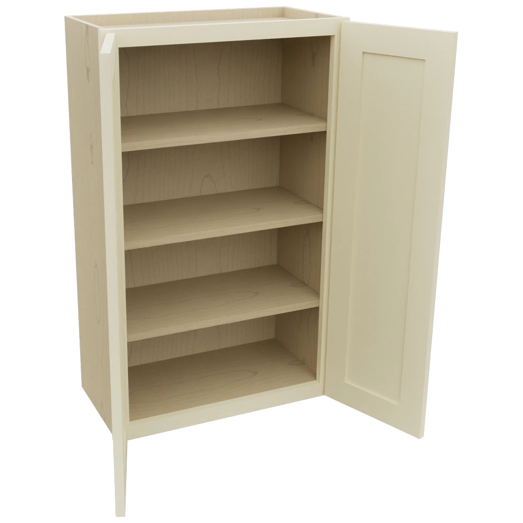 Fabuwood Galaxy Linen W2439 Wall Standard Cabinet, Open View