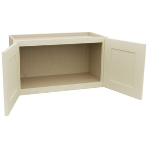 Fabuwood Galaxy Linen W2715 Wall Standard Cabinet, Open View