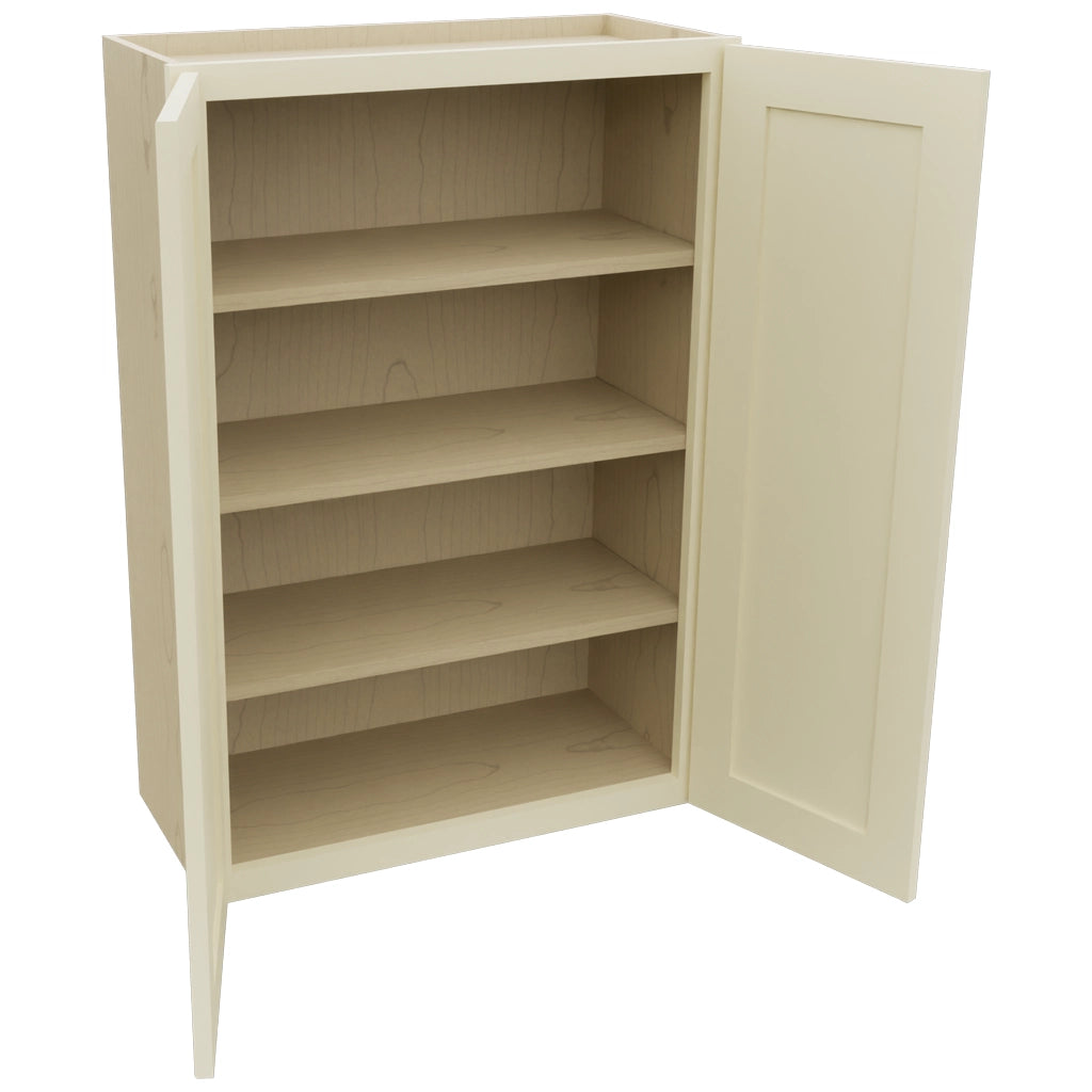Fabuwood Galaxy Linen W2739 Wall Standard Cabinet, Open View
