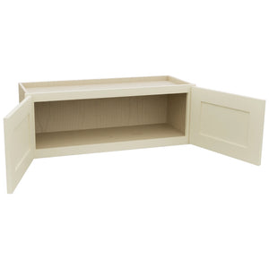 Fabuwood Galaxy Linen W3312 Wall Standard Cabinet, Open View