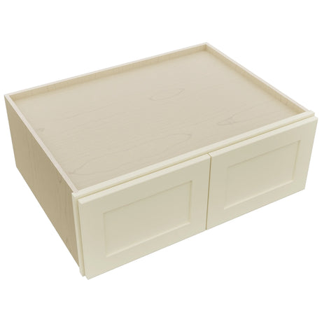 Fabuwood Galaxy Linen W331224 Wall Deep Cabinet, Top View
